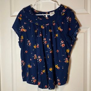 St. John’s bay floral shirt PXL